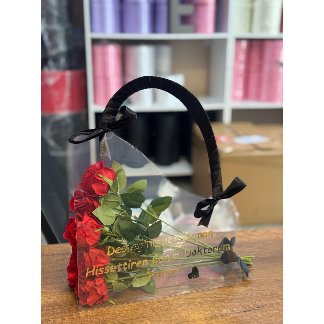 Kişiye Özel Pleksi Çanta (Yapay)