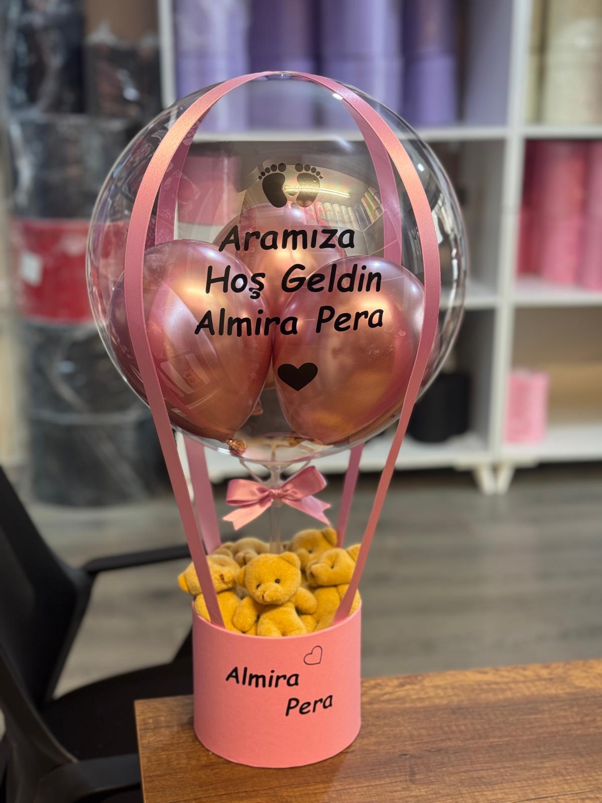 Aramıza Hoş Geldin Bebek Balon Kutusu