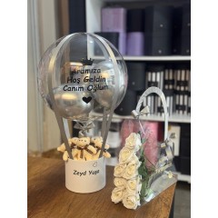 Aramıza Hoş Geldin Bebek Balon Kutusu