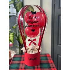 .Kadınlar Günü Balon Kutusu 