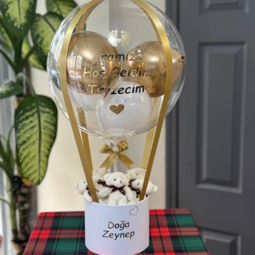 Aramıza Hoş Geldin Bebek Balon Kutusu