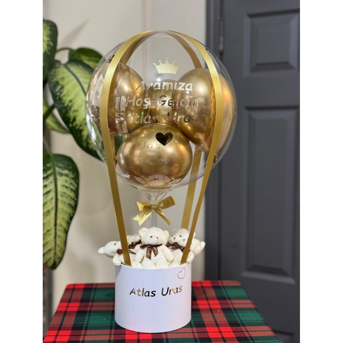 Aramıza Hoş Geldin Bebek Balon Kutusu