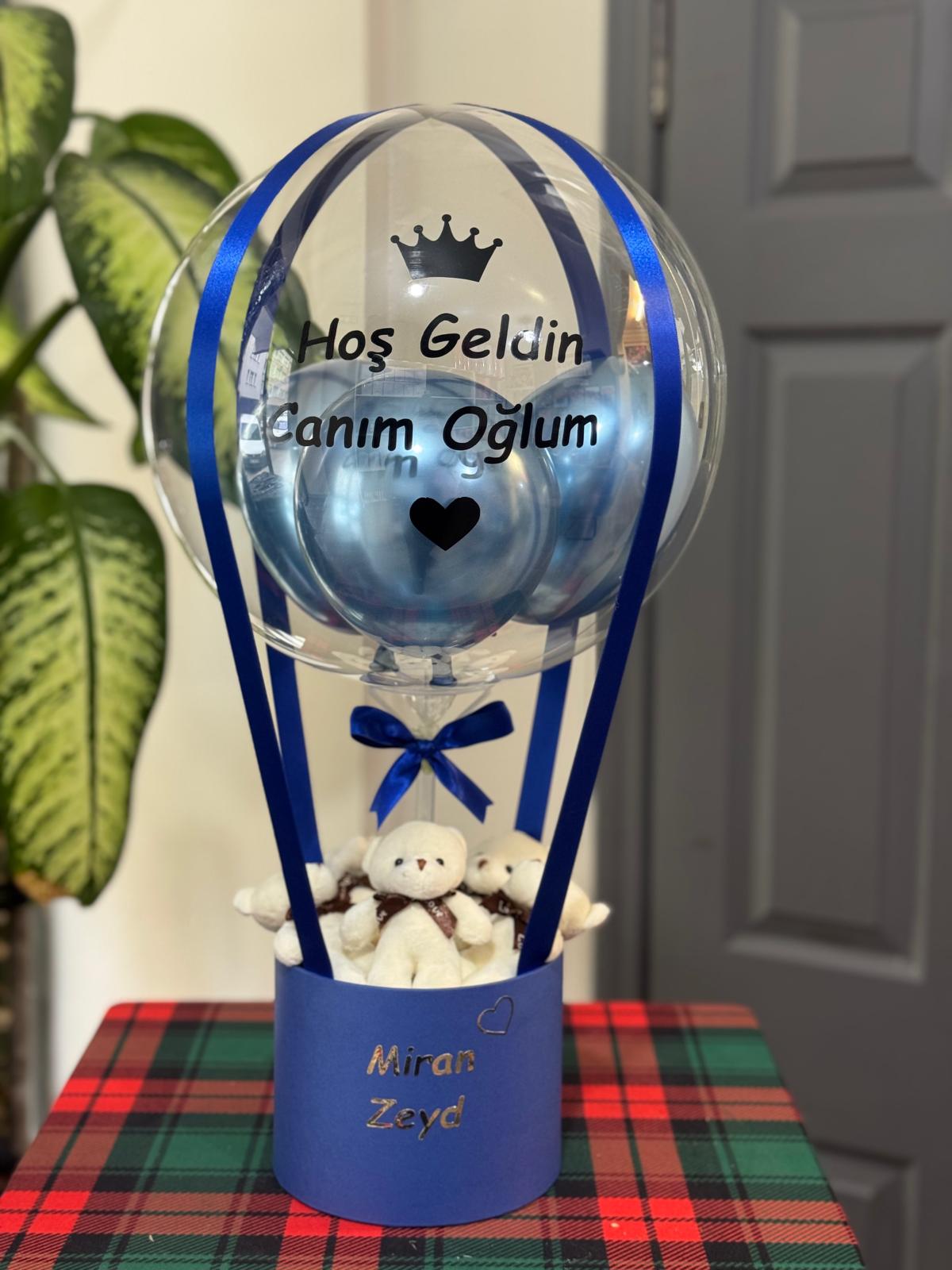 Hoş Geldin Bebek Balon Kutusu