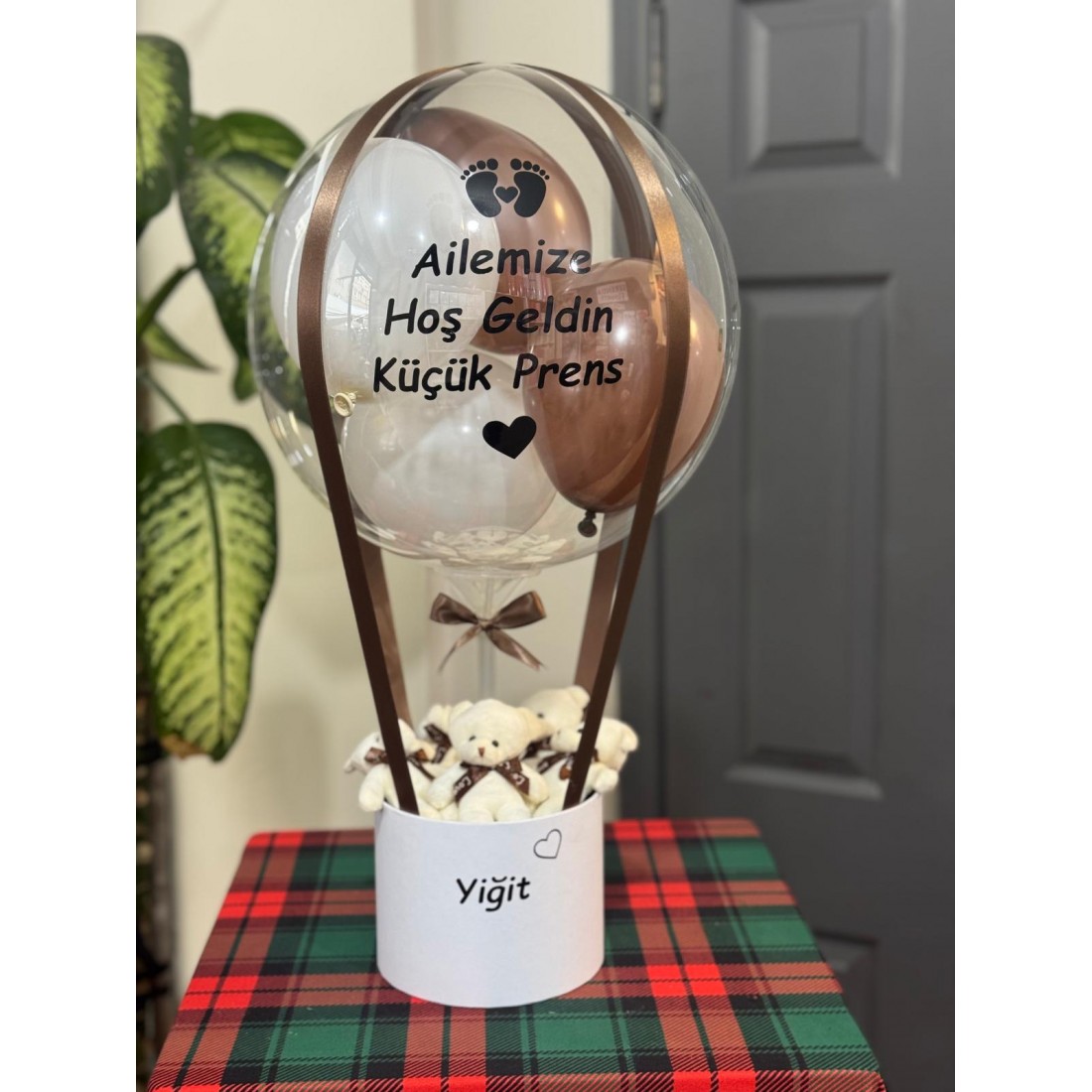 Aramıza Hoş Geldin Bebek Balon Kutusu