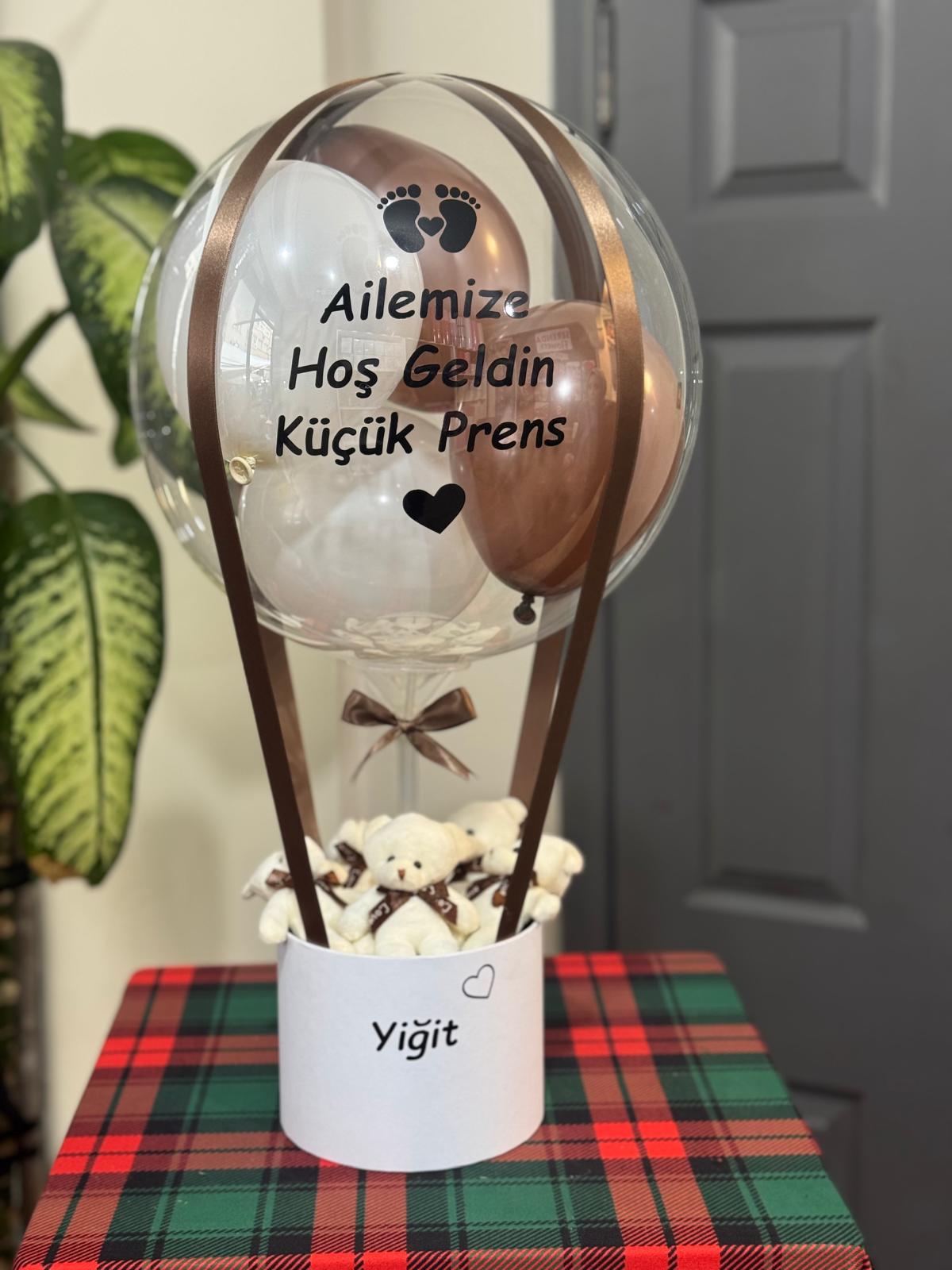 Aramıza Hoş Geldin Bebek Balon Kutusu