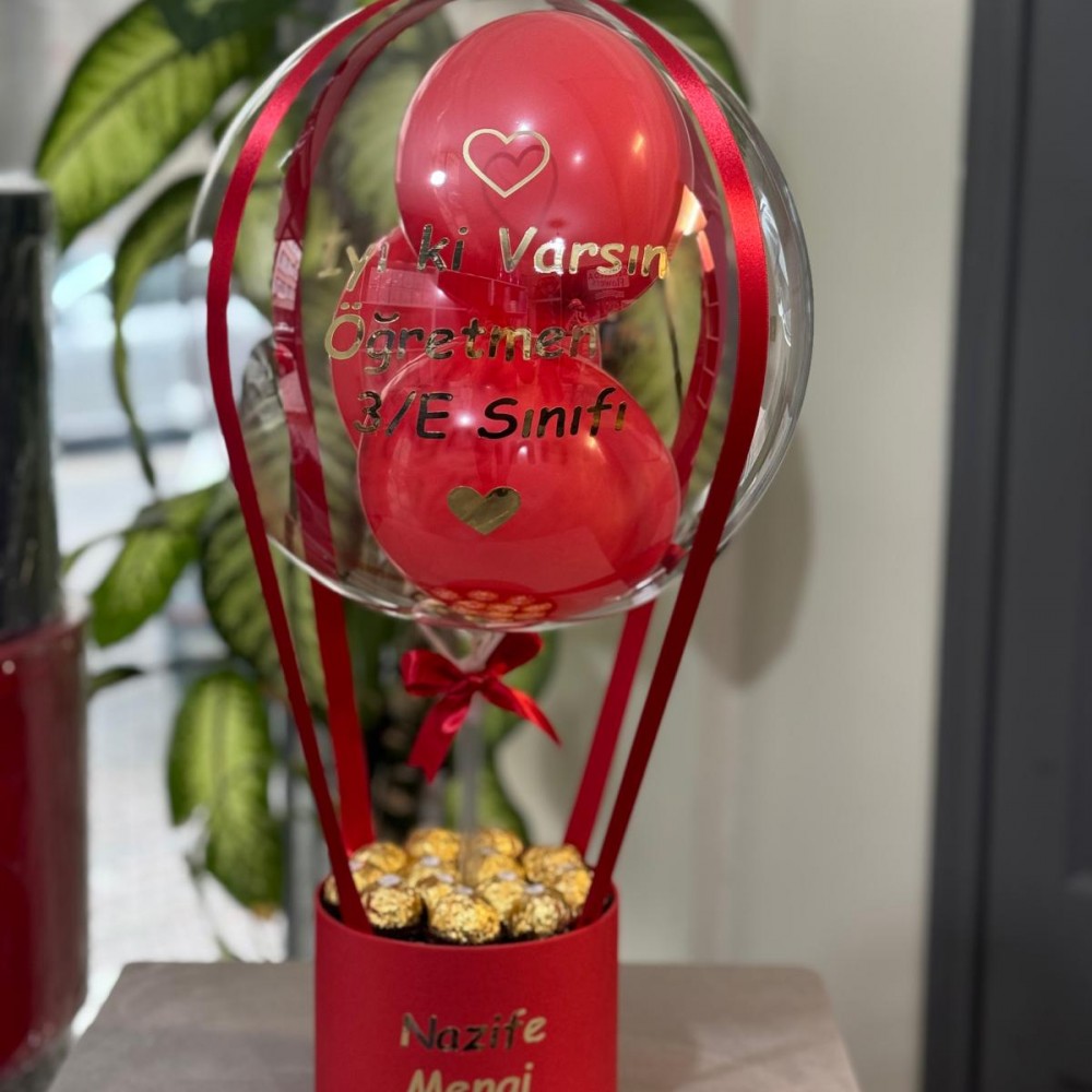 .Çikolatalı Balon Kutusu 