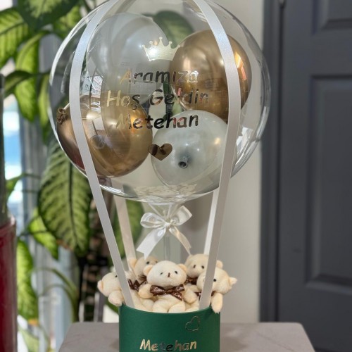 Aramıza Hoş Geldin Bebek Balon Kutusu