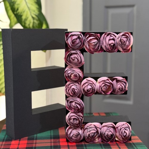 Kişiye Özel Harf Şakayık (Yapay)