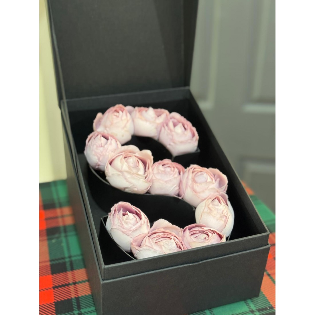 Harf Kapaklı Kutu (Kişiye Özel) Şakayık