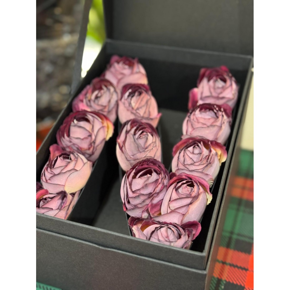 Harf Kapaklı Kutu (Kişiye Özel) Şakayık