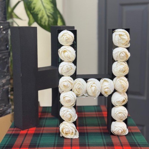 Kişiye Özel Harf Şakayık (Yapay)