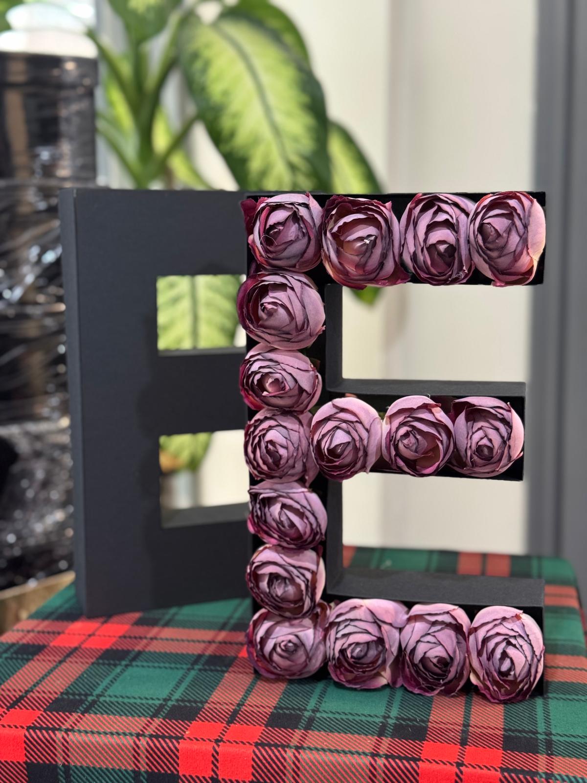 Kişiye Özel Harf Şakayık (Yapay)