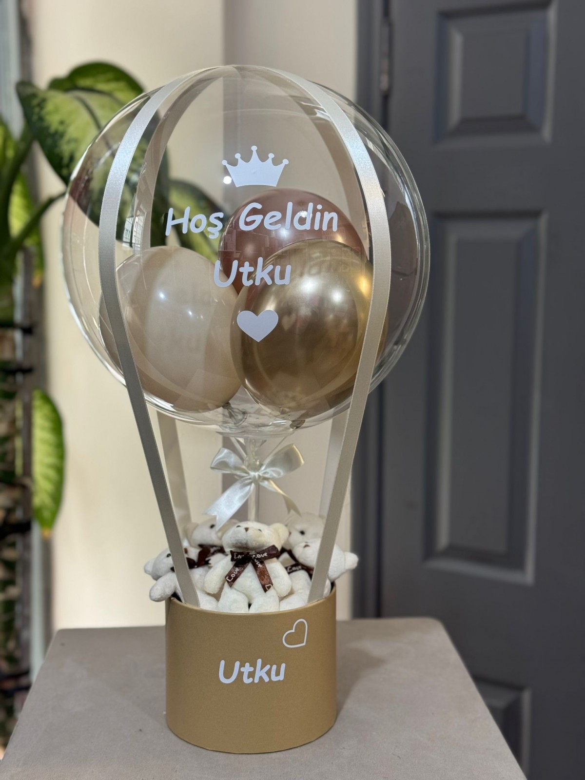 Hoş Geldin Bebek Balon Kutusu