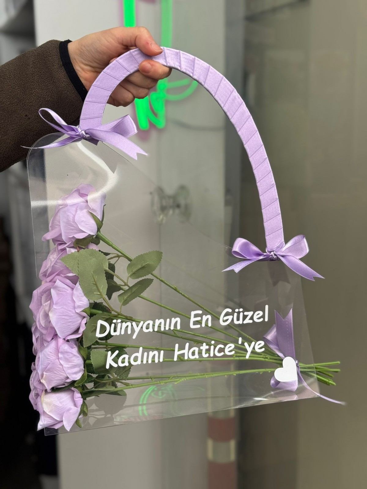 Kişiye Özel Pleksi Çanta (Yapay)