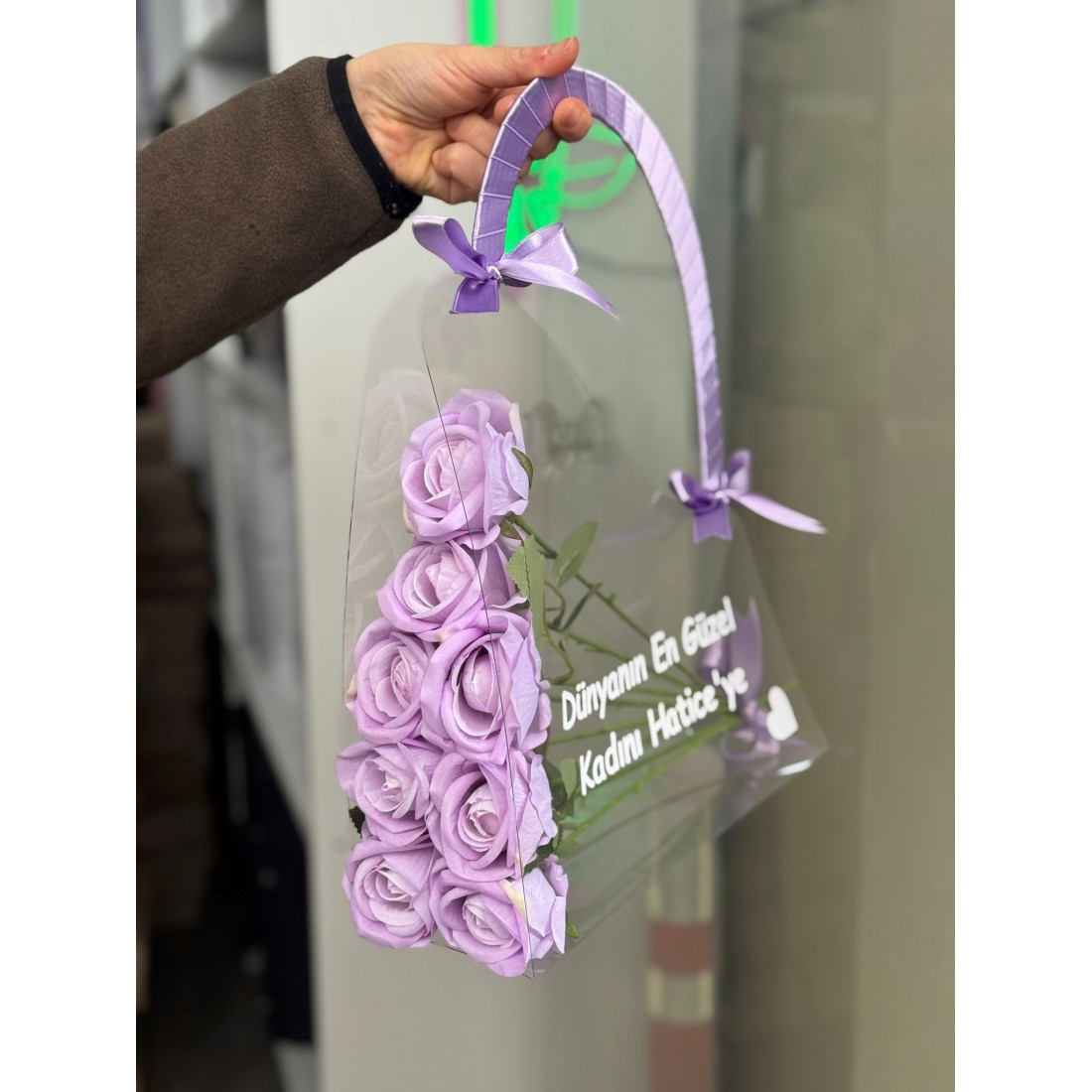 Kişiye Özel Pleksi Çanta (Yapay)