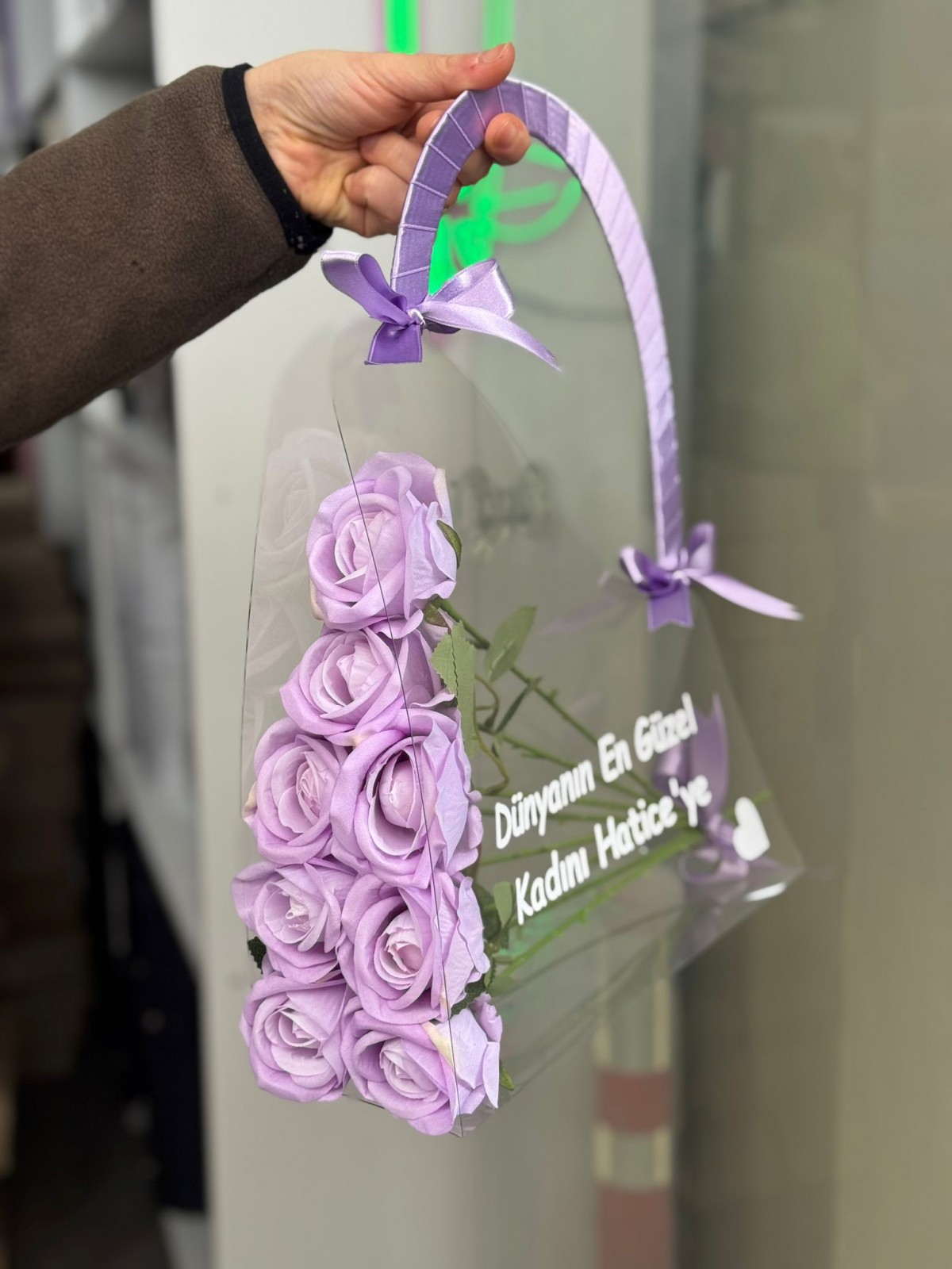 Kişiye Özel Pleksi Çanta (Yapay)