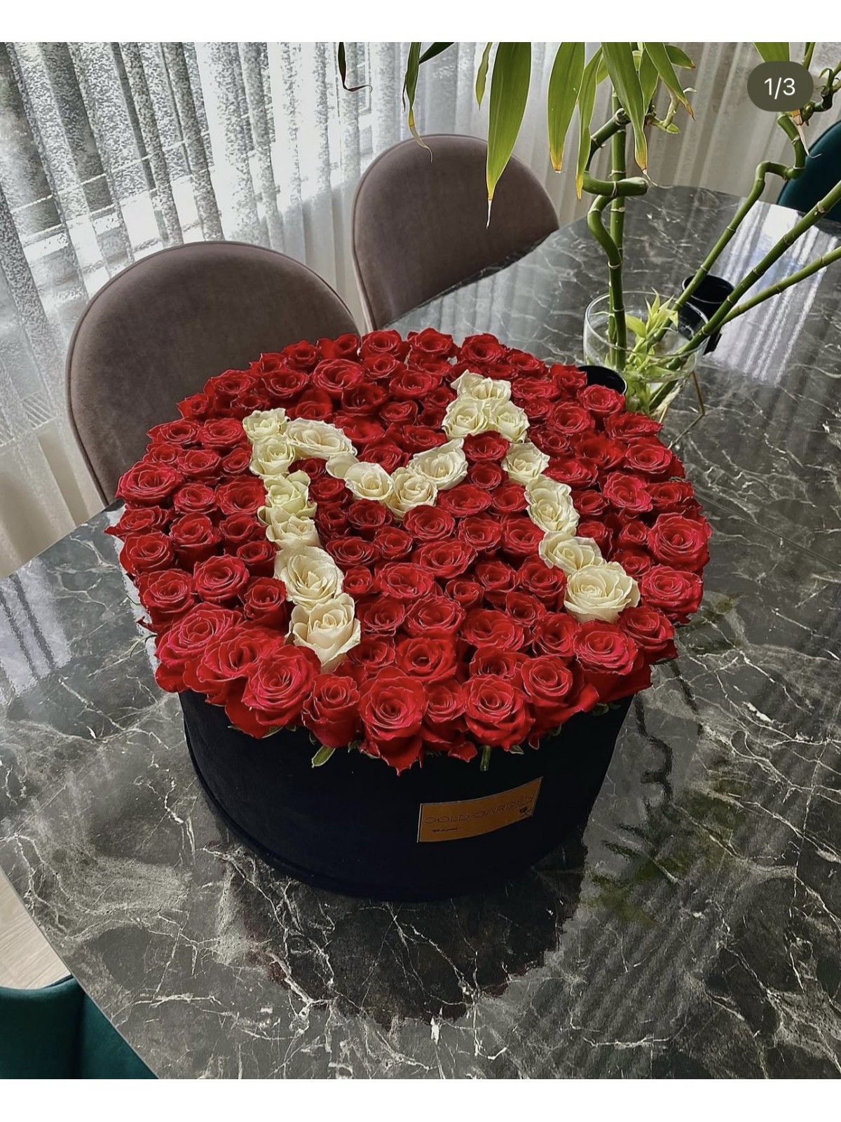 DEV KUTUDA KİŞİYE ÖZEL HARF 